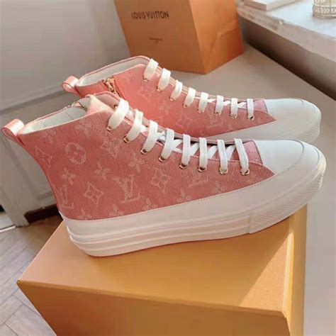 louis vuitton sneakers women 2019|louis vuitton denim sneakers women's.